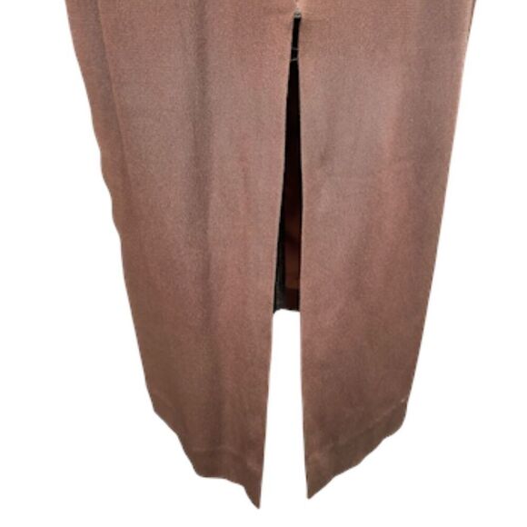 Vintage Ann Tobias Midi Dress Sz. 10 Y2K, 1990’s Long Sleeve,  Back Zip - Picture 5 of 7